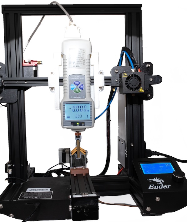 3D-printer based force meter